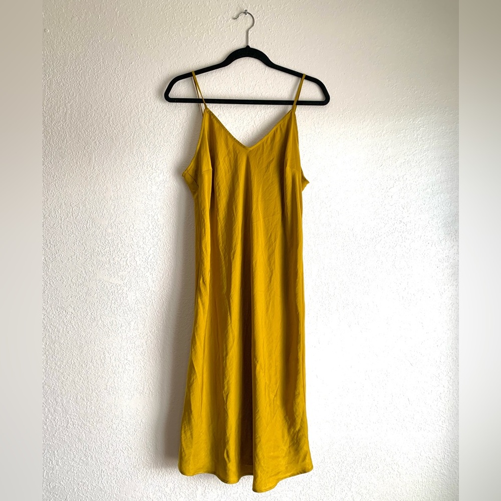 A New Day Silk/Satin Slip Dress